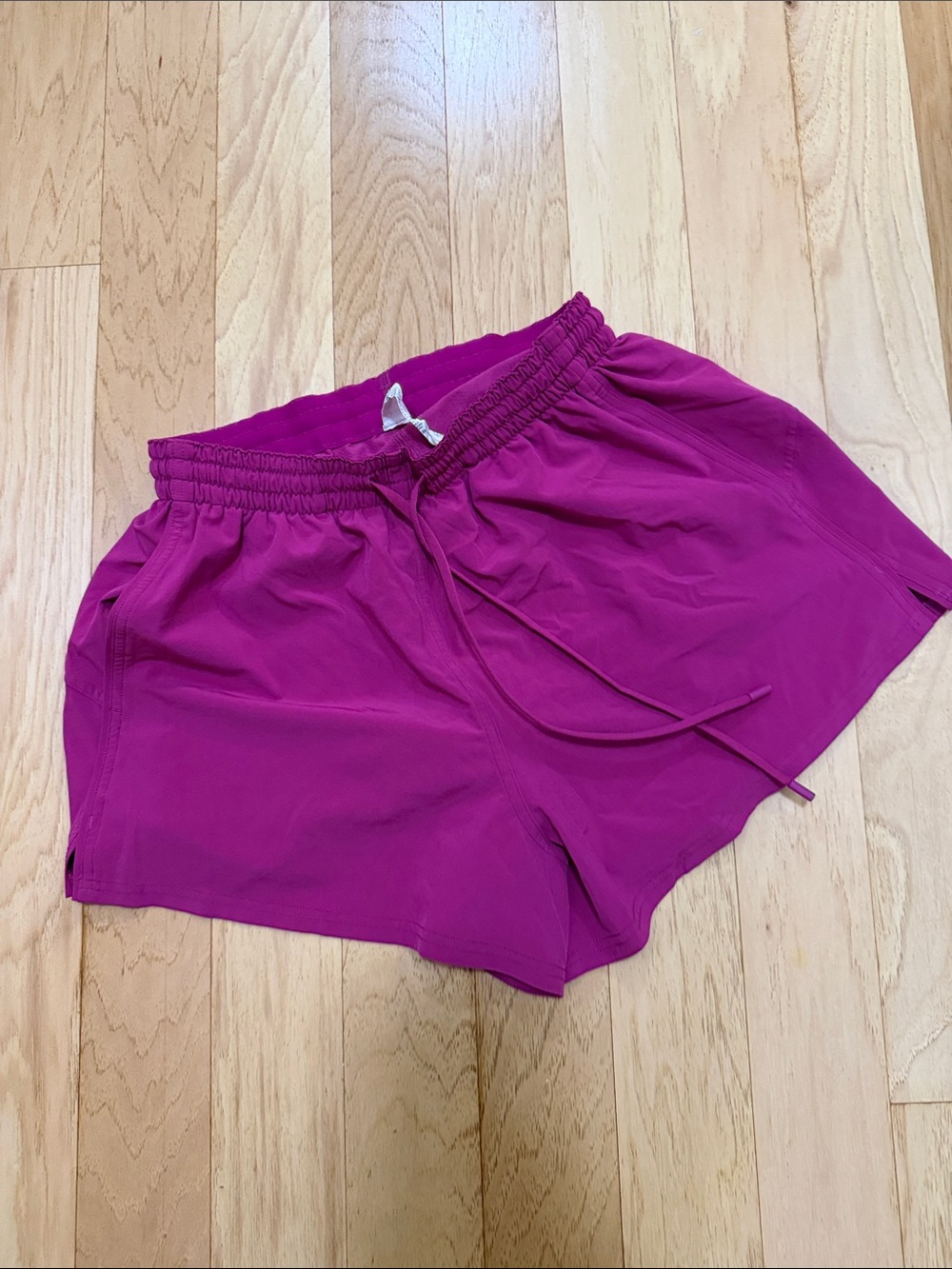 lululemon athletica Fuchsia Drawstring Athletic Shorts